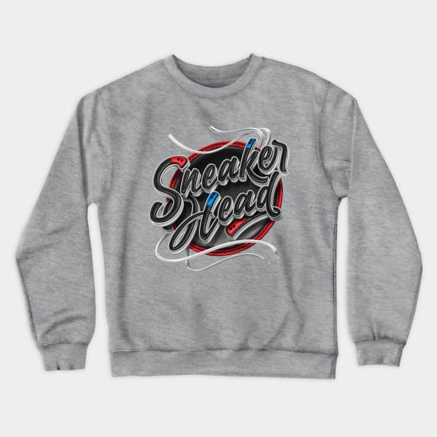 SneakerHead Crewneck Sweatshirt by MarceloSchultz